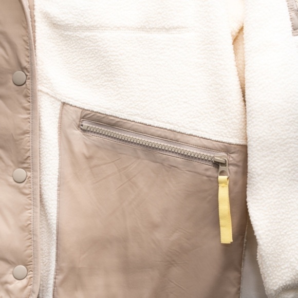 Madewell Cream and Tan Jacket NWT - Picture 5 of 9